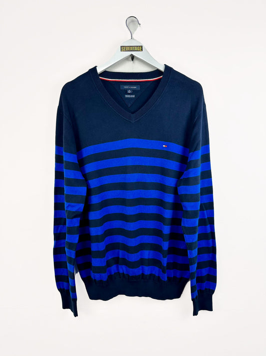 Maglione Tommy Hilfiger blu nero - XL