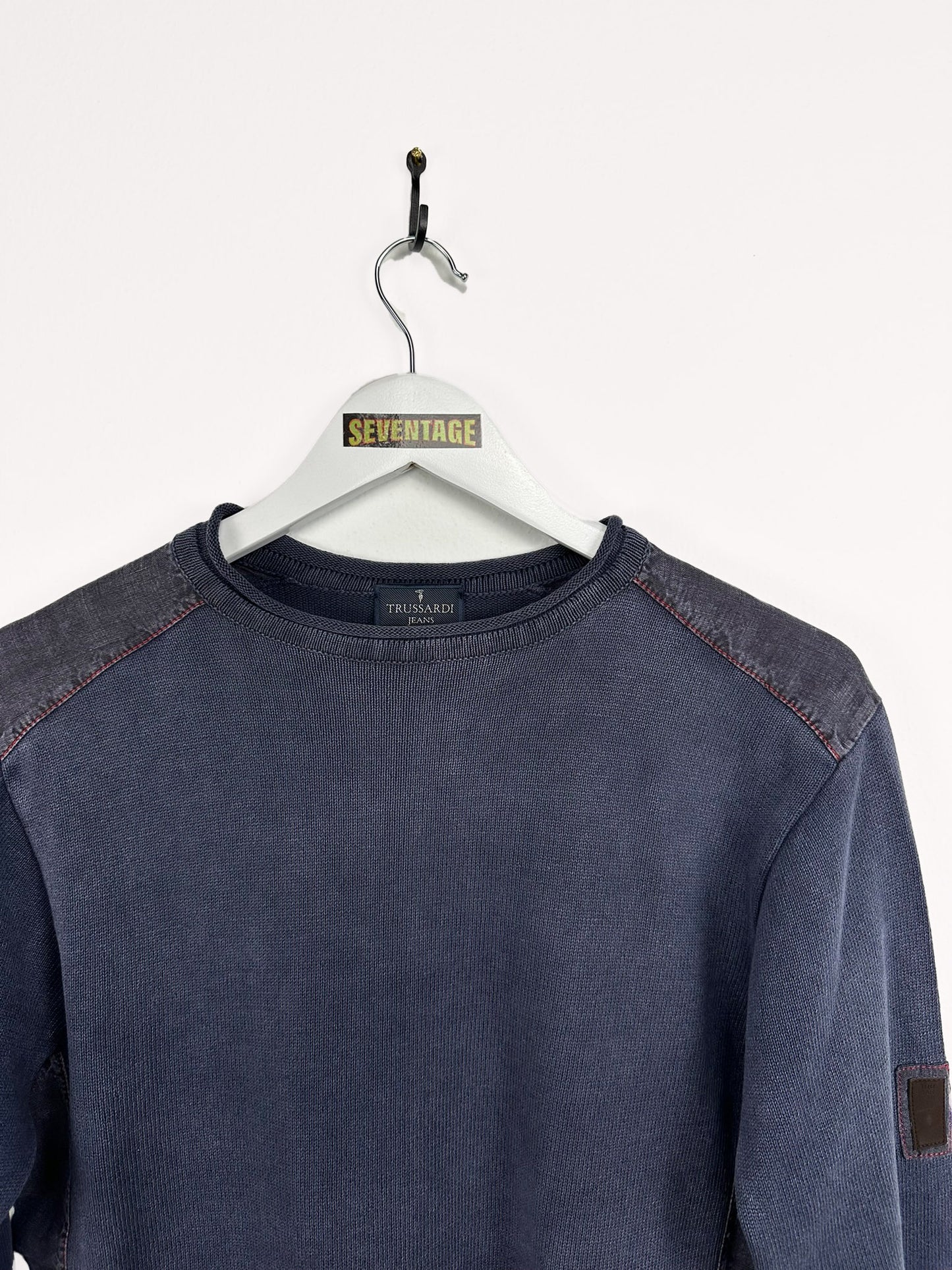 maglione Trussardi blu 00s - M