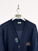 Cardigan blu 90s - L