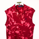 Polo senza maniche Ralph Lauren tie-dye - M