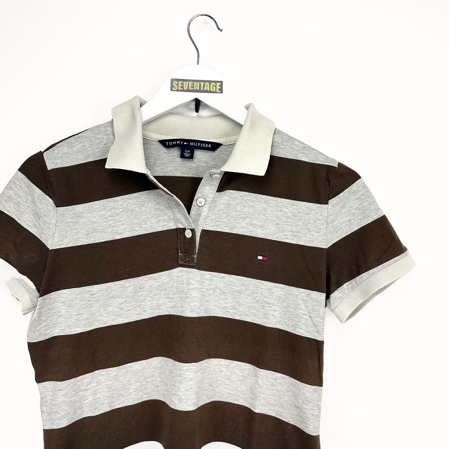 Polo Tommy Hilfiger a righe donna - S