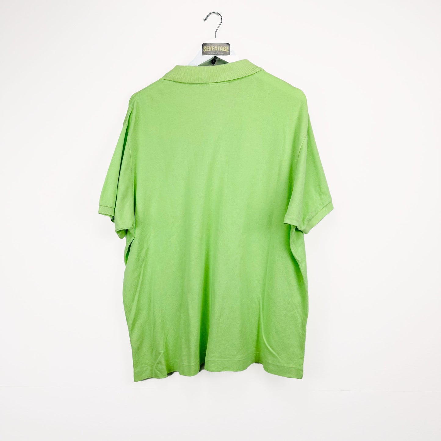 Polo Lacoste verde lime vintage - XL