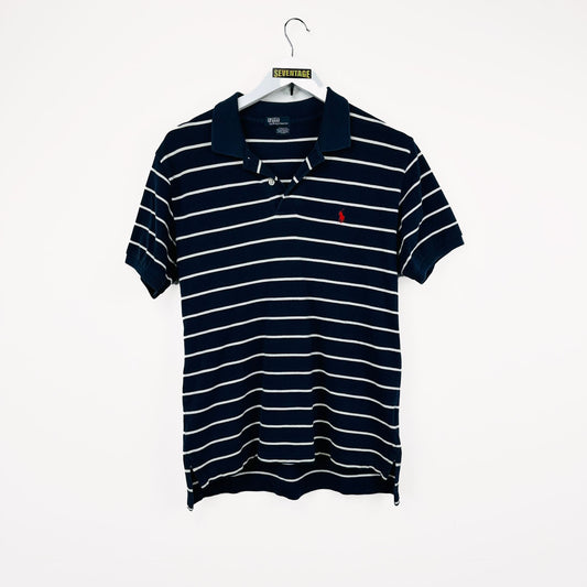 Polo Ralph Lauren blu a righe - S