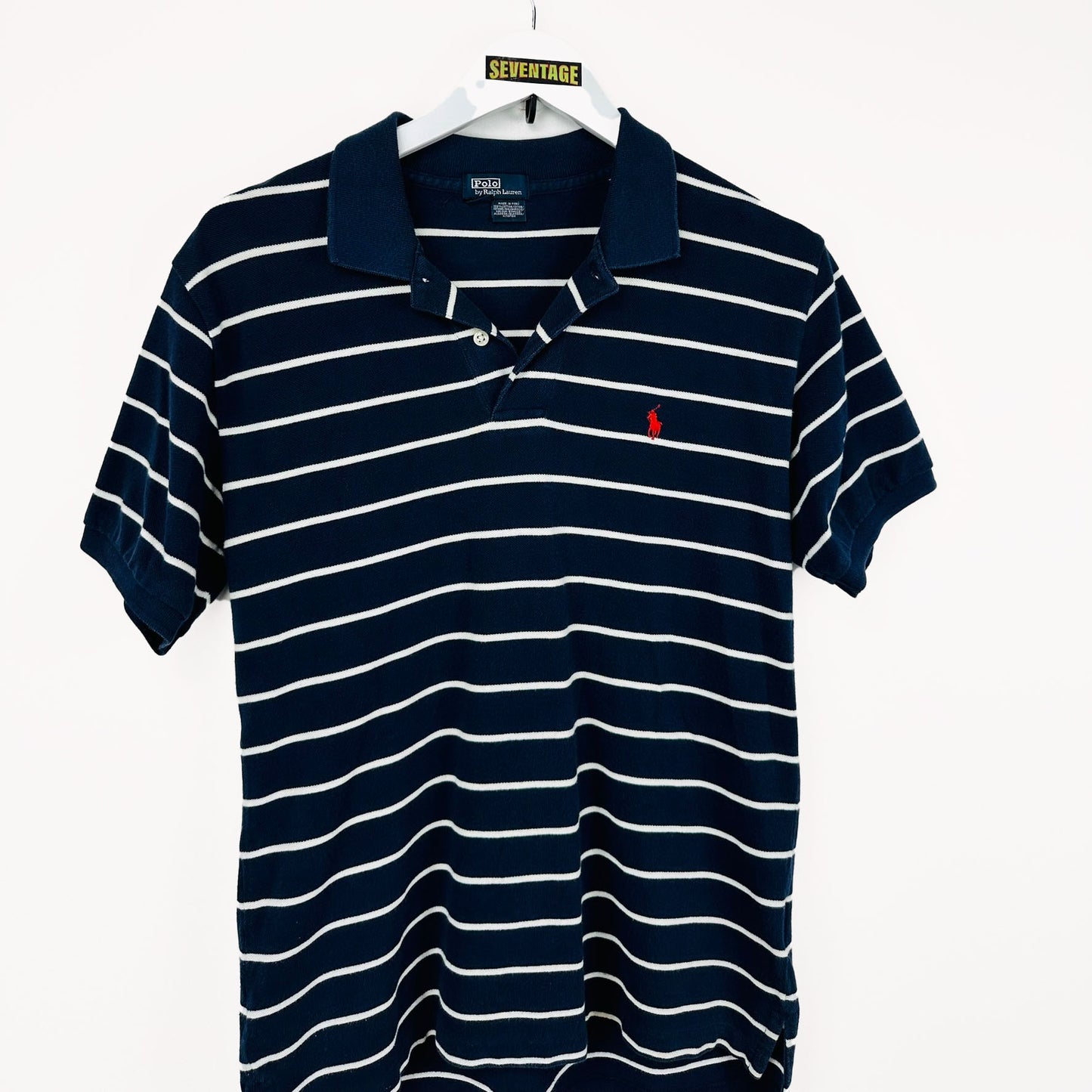 Polo Ralph Lauren blu a righe - S