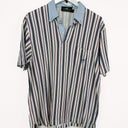 Polo vintage a righe Henry Cotton's - M