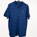 Polo Ralph Lauren blu a righe - M