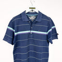 Polo Tommy Hilfiger blu a righe - L