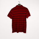 Polo Tommy Hilfiger rossa a righe - M