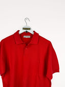 Polo Pierre Cardin rossa 90s - L