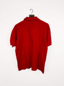 Polo Pierre Cardin rossa 90s - L