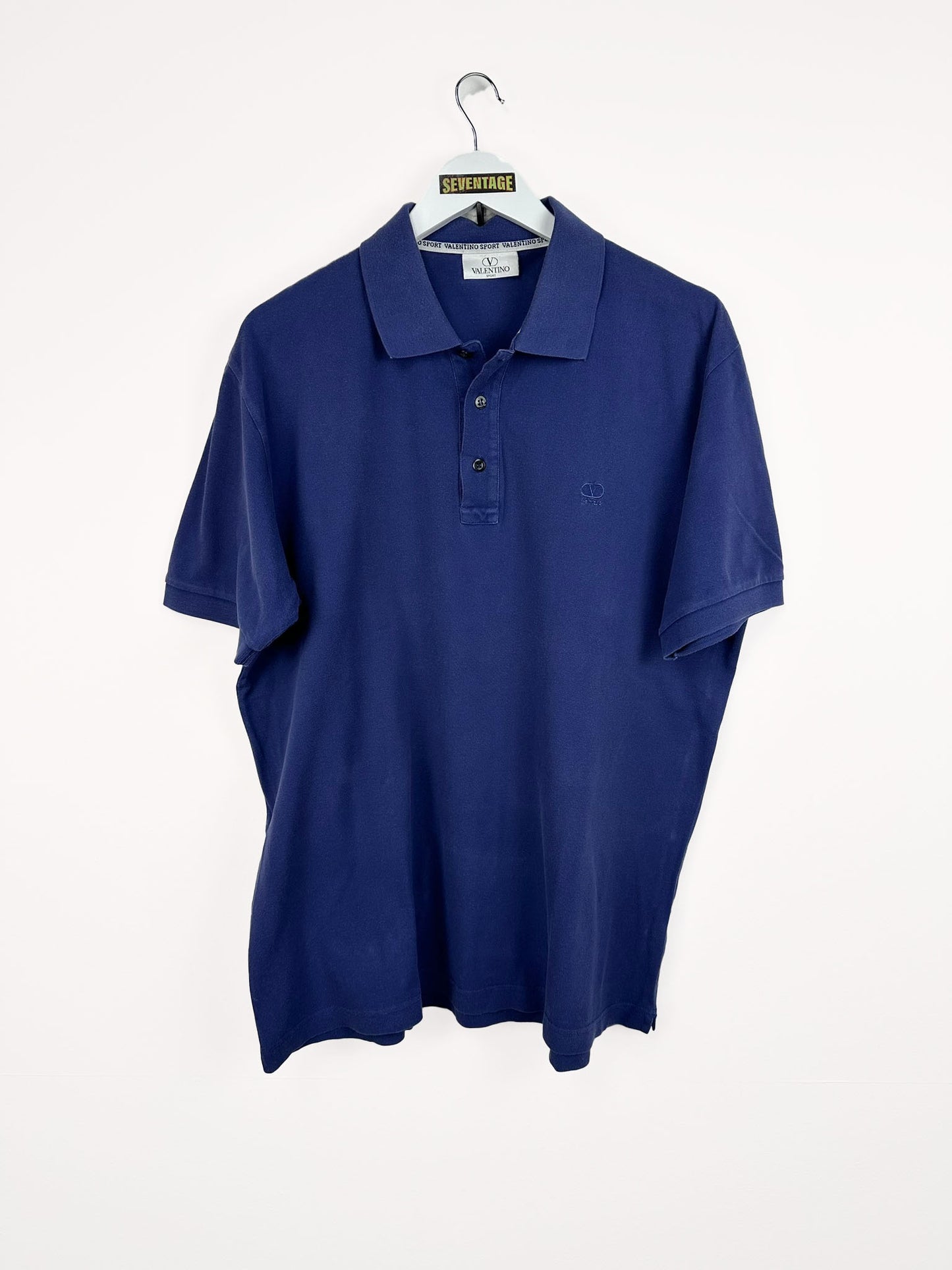 Polo Valentino Sport viola 90s - XXL