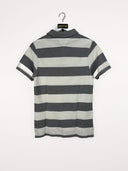 Polo Tommy Hilfiger grigia a righe - M
