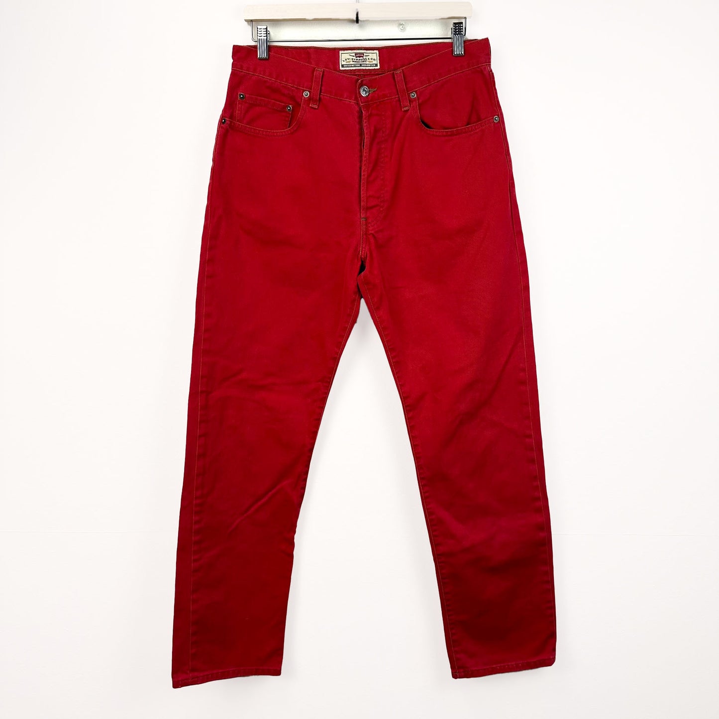 Jeans Levi's rossi 80s vintage - M