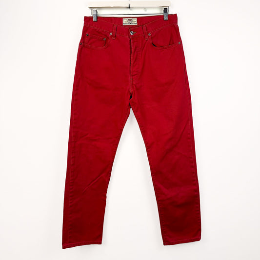 Jeans Levi's rossi 80s vintage - M