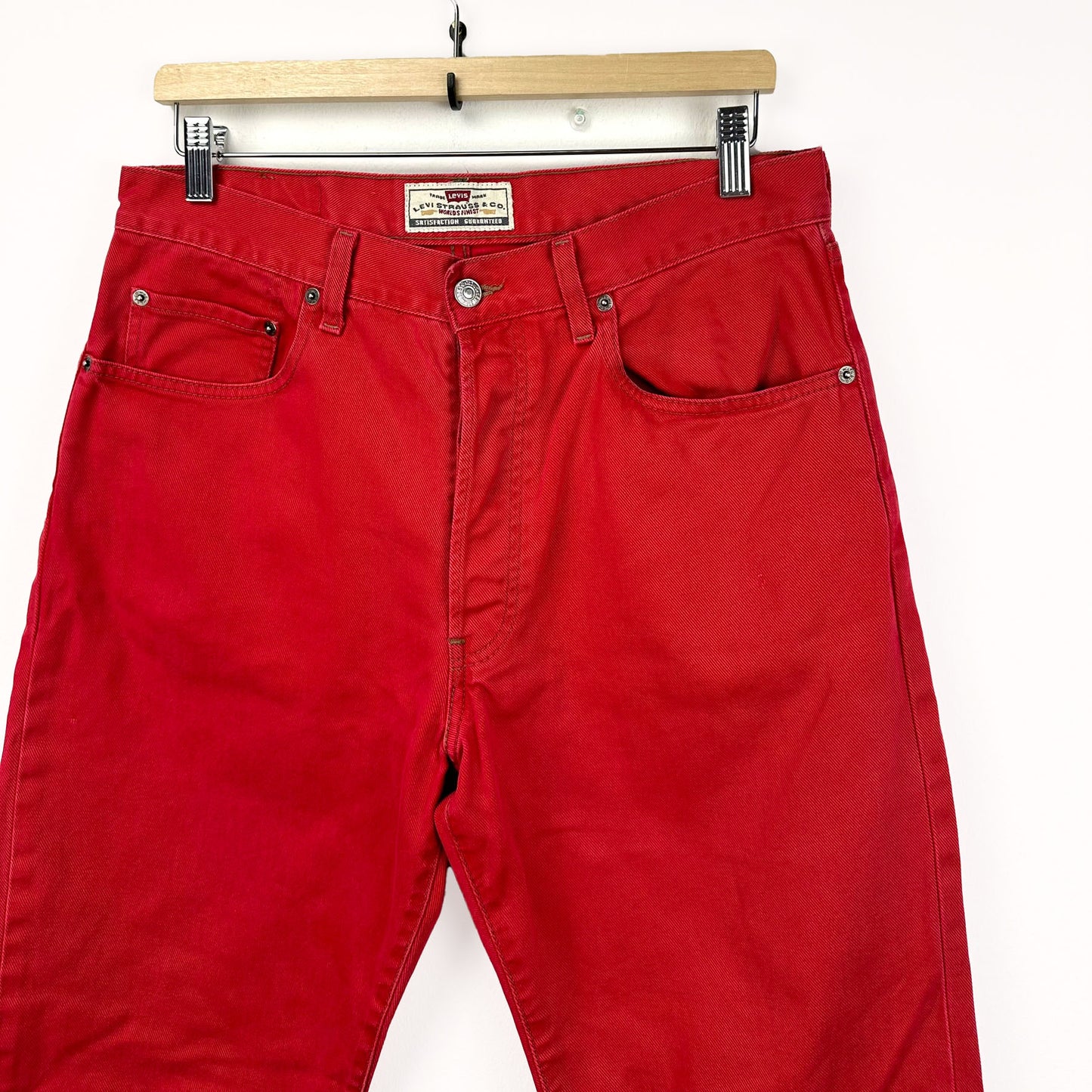 Jeans Levi's rossi 80s vintage - M