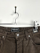 Jeans Versace marroni 00s - 48