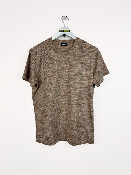 T-shirt Diesel grigia beige - L