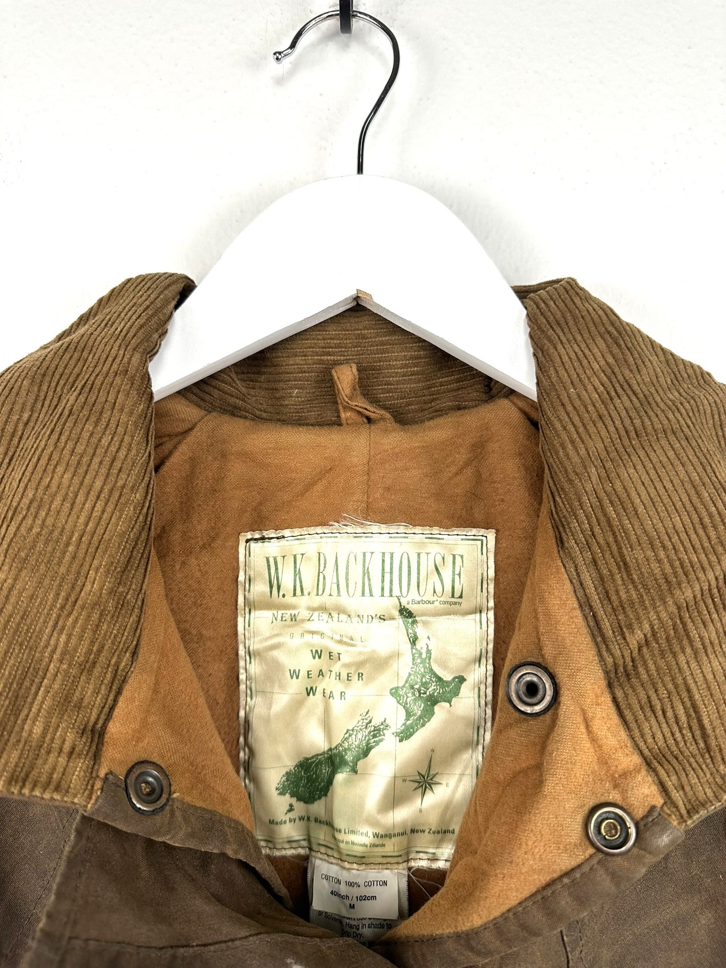 Barbour Backhouse marrone/verde (25c104) - M