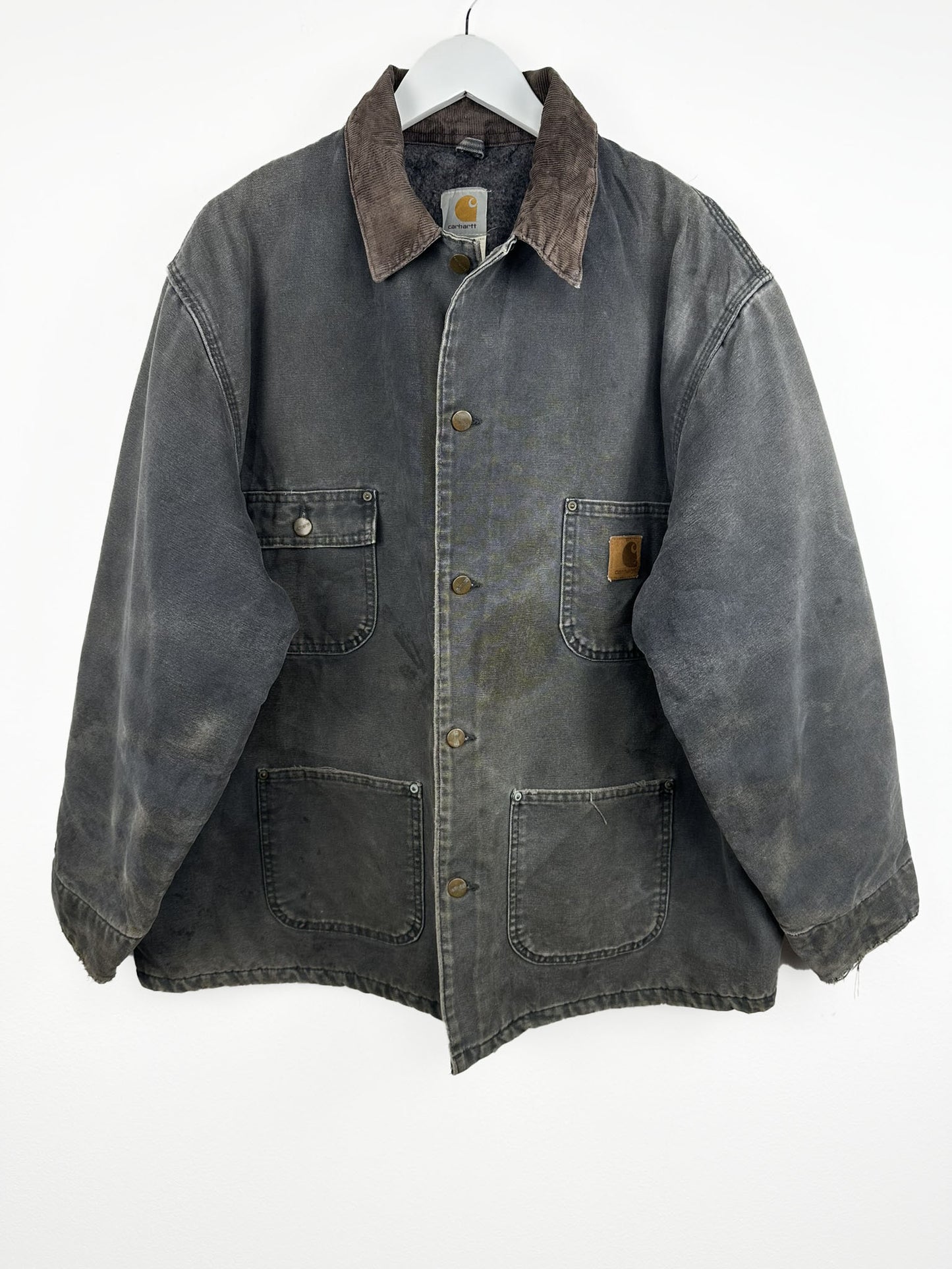 Carhartt grey jacket Made in USA (25c118) - XL