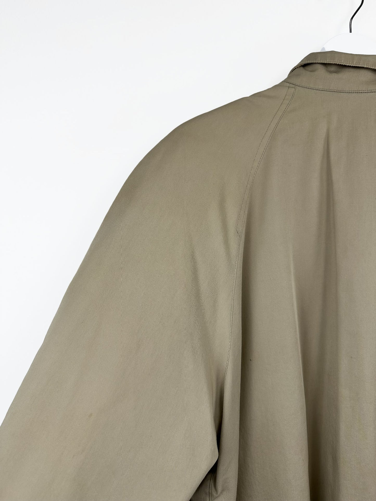 Trench Burberry beige corto (25c142) - L
