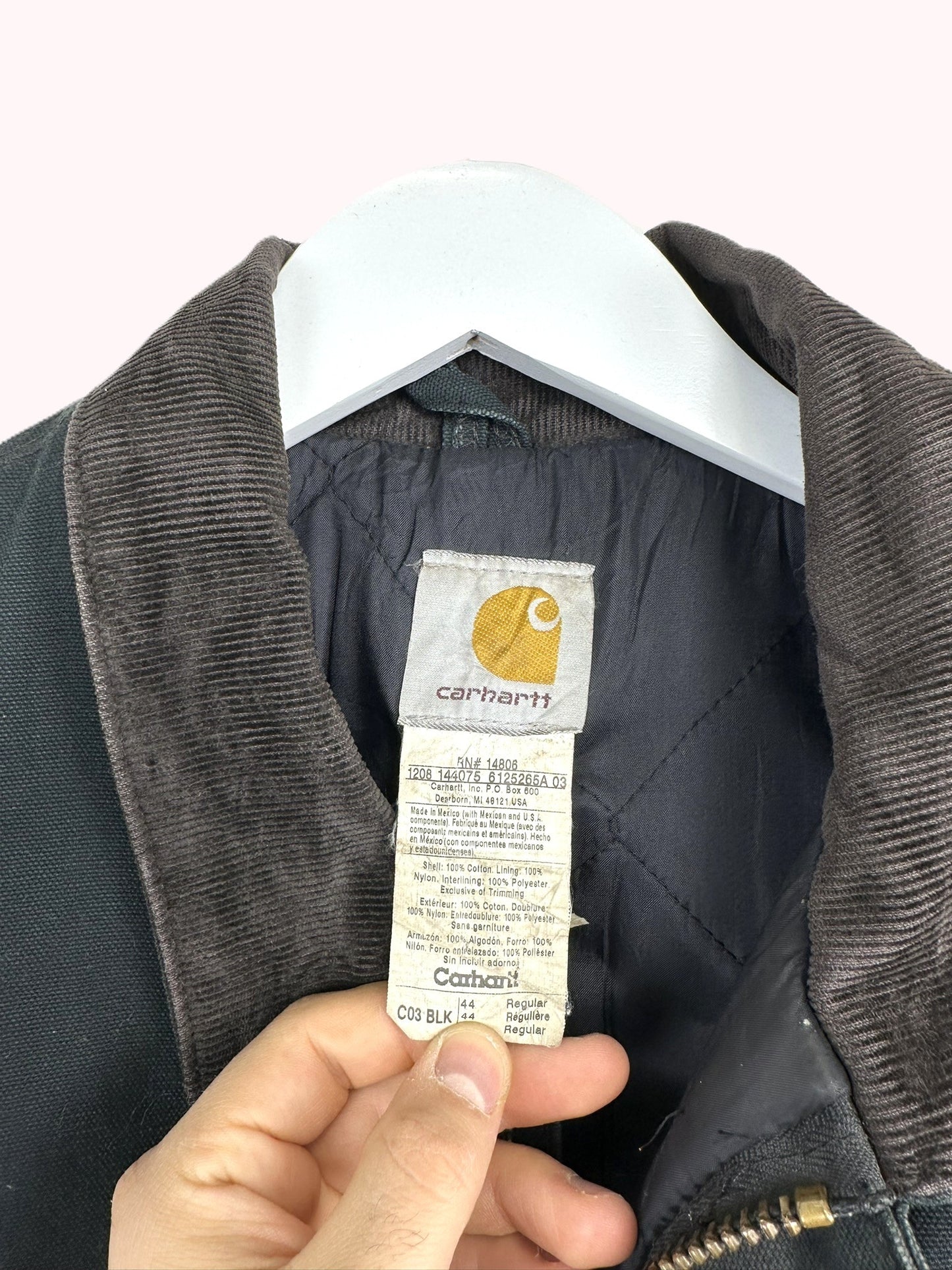 Giacca Carhartt nera workwear (25c145) - XL