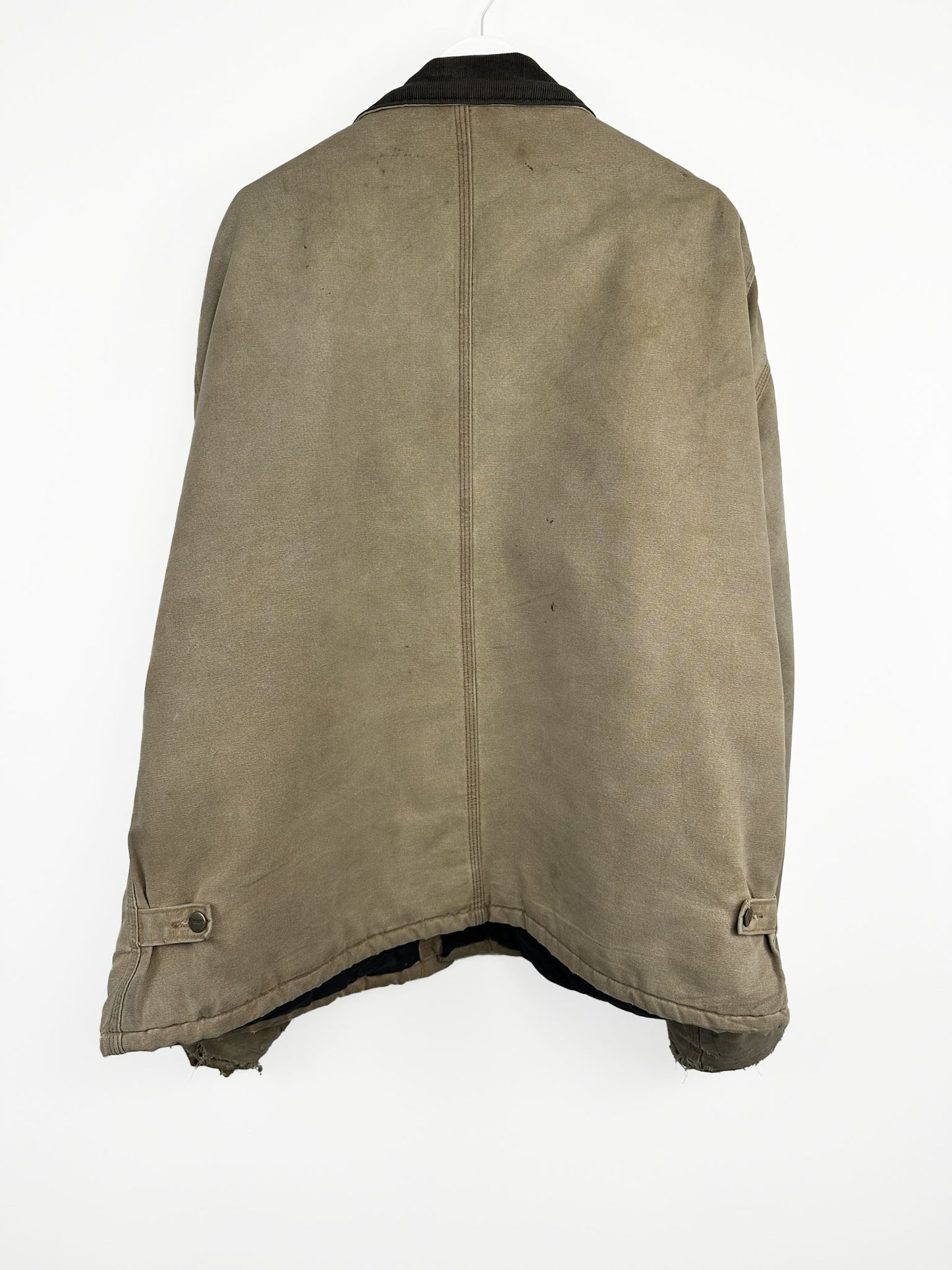 Giacca Carhartt beige disdressed Made in Usa (25c146) - 3XL