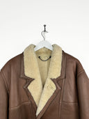 Montone marrone shearling (25c153) - XL