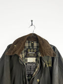 Barbour Border verde C42 1988 cerato (25c184) - M