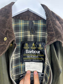 Barbour Beaufort verde C36  '88 (25c188) - XS