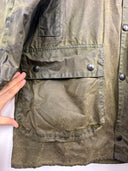 Barbour Border verde c42 '87 (25c192) - M