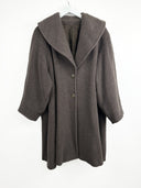Cappotto 100% lana grigio donna (25c197) - 44
