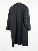 Cappotto lungo grigio in lana (25c205) - M/L