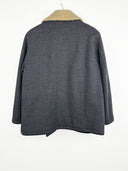 Cappotto grigio in lana donna (25c215) - M/L