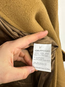 Cappotto in lana cashmere cammello (25c216) - M