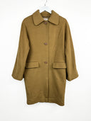 Cappotto in lana cashmere cammello (25c216) - M