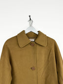 Cappotto in lana cashmere cammello (25c216) - M