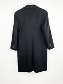 Cappotto nero lana cashmere (25c217) - M