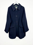 Cappotto blu Max Mara lana cashmere (25c224) - 44