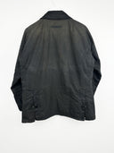 Barbour Woodburn blu dettagli in pelle (25c226) - M