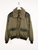 Bomber verde con pelo 00s (25c45) - XL