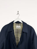 Trench blu donna lungo (25c73) - M