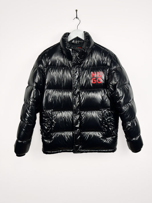 Piumino nero Hugo - M