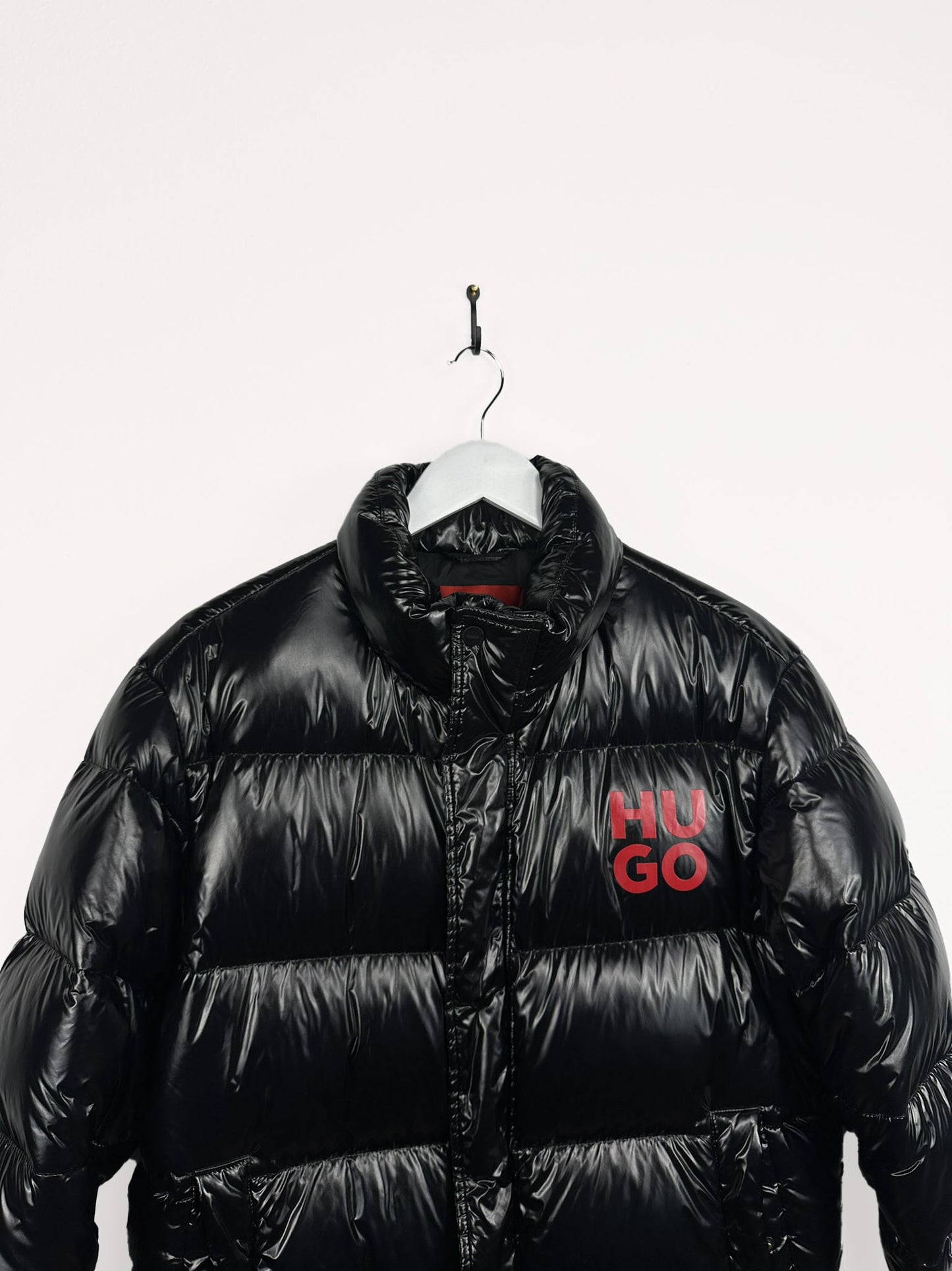 Piumino nero Hugo - M