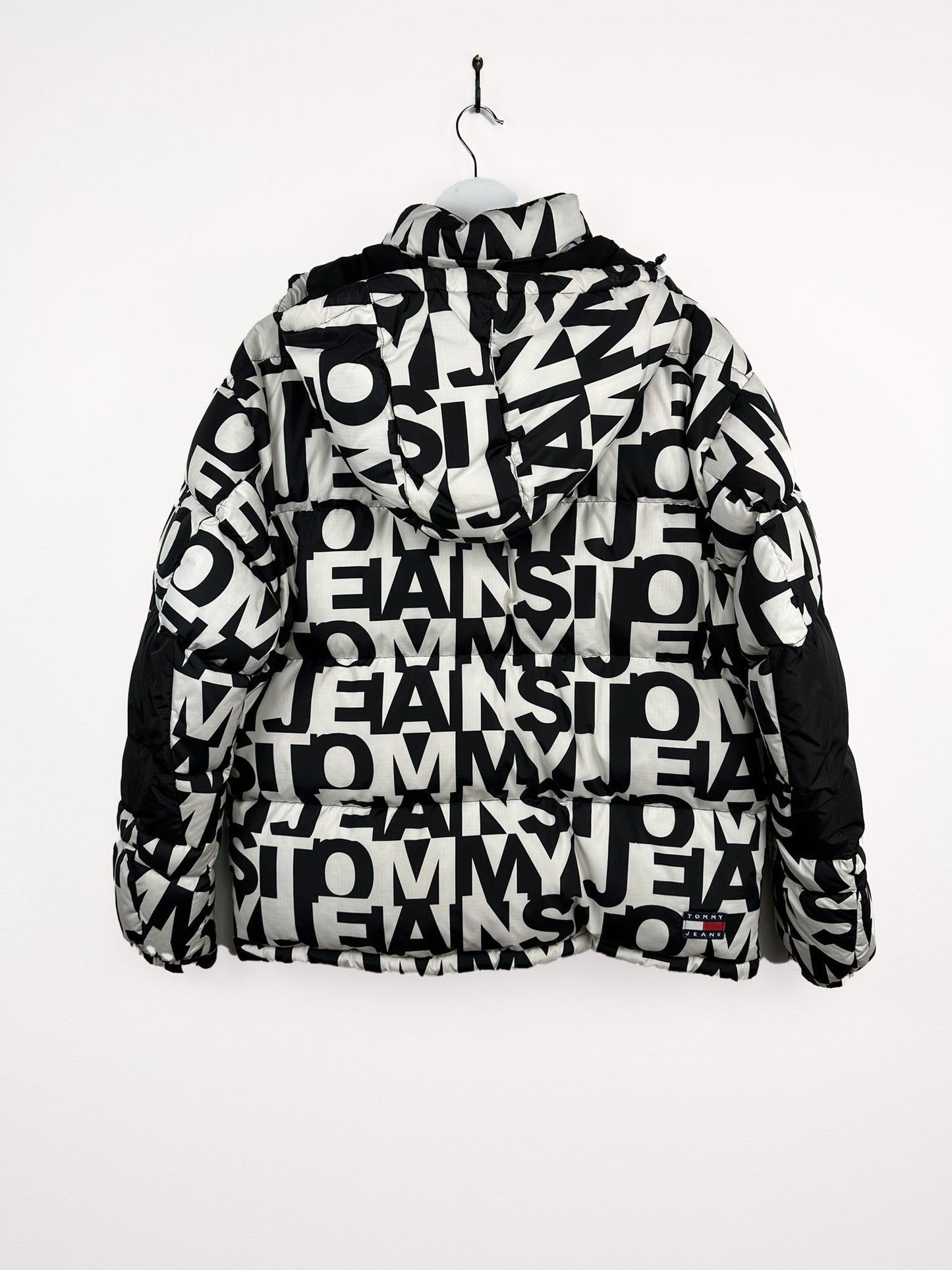 Piumino puffer Tommy Hilfiger loghi - L