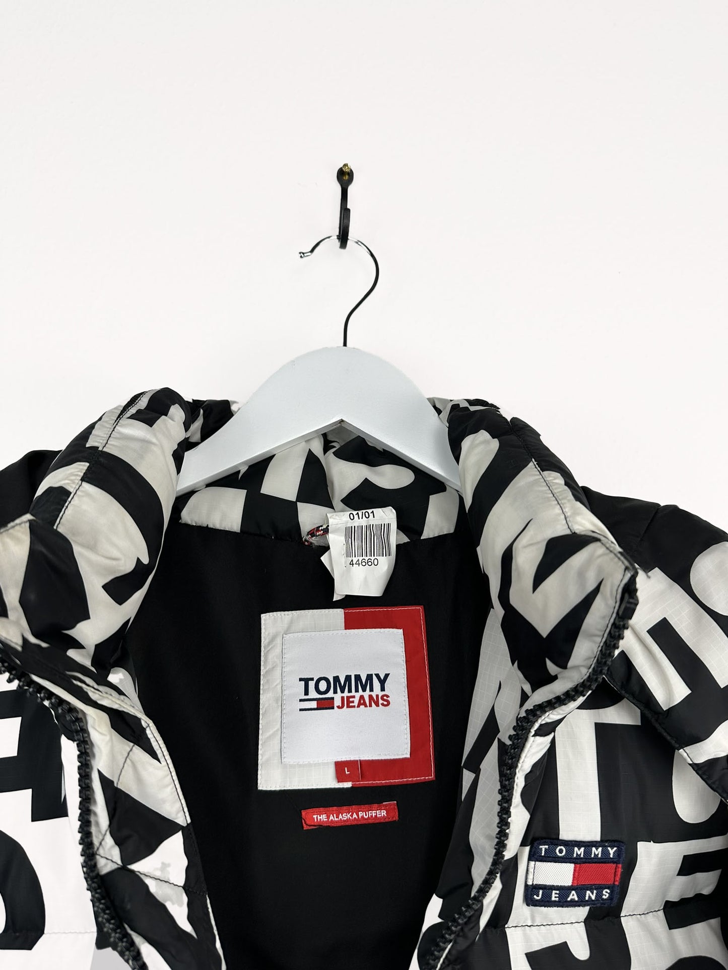 Piumino puffer Tommy Hilfiger loghi - L