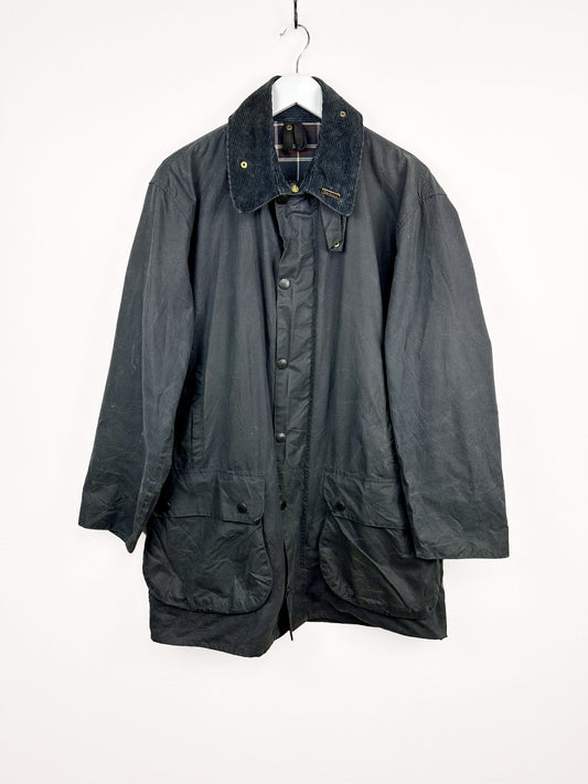 Barbour Border blu c42 con spilla (25c87) - M