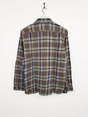Camicia Levi's beige a quadri (25ca07) - M