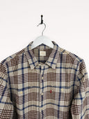 Camicia Levi's beige a quadri (25ca07) - M