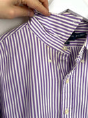 Camicia Ralph Lauren viola a righe (25ca19) - XXL