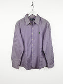 Camicia Ralph Lauren viola a righe (25ca19) - XXL